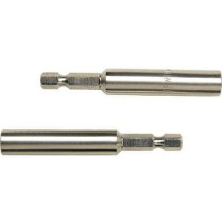 Irwin Magnetic Insert Bit Holder, for 1/4" Hex Bits, with C-Ring, 1/4" Hex Shank with Groove, 6" Long IWAF256B10